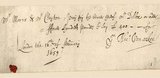 В 1659 году был подписан первый в мире чек, который сохранился и по сей день.