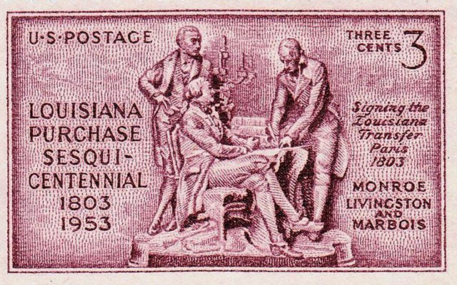В 1803 году президент США Томас Джефферсон более чем удвоил территорию своей страны, приобретя у Франции территорию, которую тогда называли Луизиана.