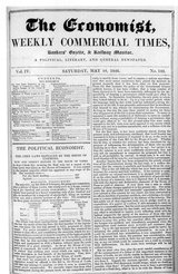 5 августа 1843 банкир Джеймс Уилсон обозначил список тем, которые он и его редакторы намерены освещать в своем экономическом издании