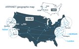 Все началось в 1957 году, когда США забеспокоились о своей информационной безопасности из-за запуска советского спутника. Было решено создать надежную систему связи, для чего использовали сеть между 4 компьютерами в американских университетах.