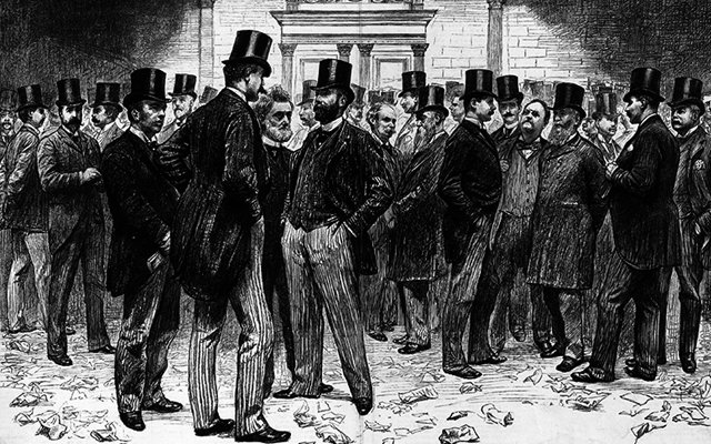 Первой из документально подтвержденных бирж труда стало «Бюро адресов и встреч» в Лондоне